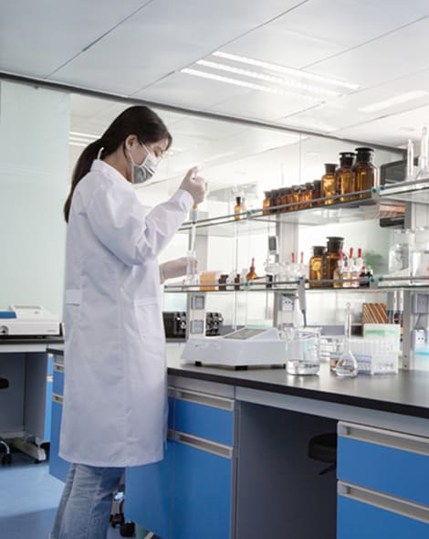 Configuration Scheme for Quantitative Analysis of Pesticide Residues by Gas Chromatography