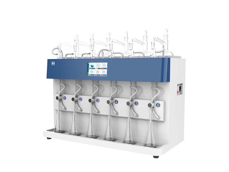 Fully automatic distillation apparatus: improve laboratory pre-treatment efficiency