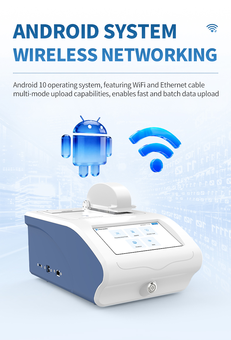 HM-CWF4 networked spectrophotometer for genomics core facility LIMS integration and data management