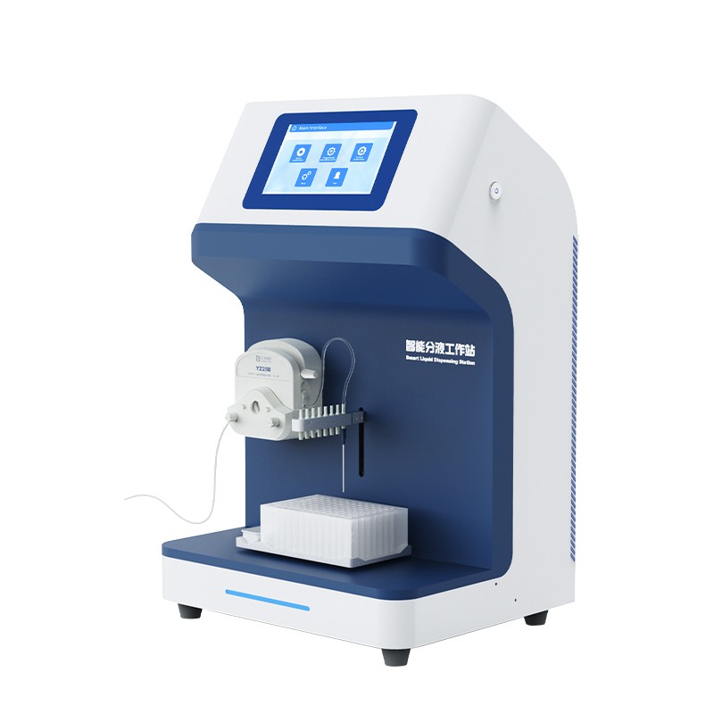 HM-F1 Single Channel Micro Dispensing Station for Precision Laboratory Work