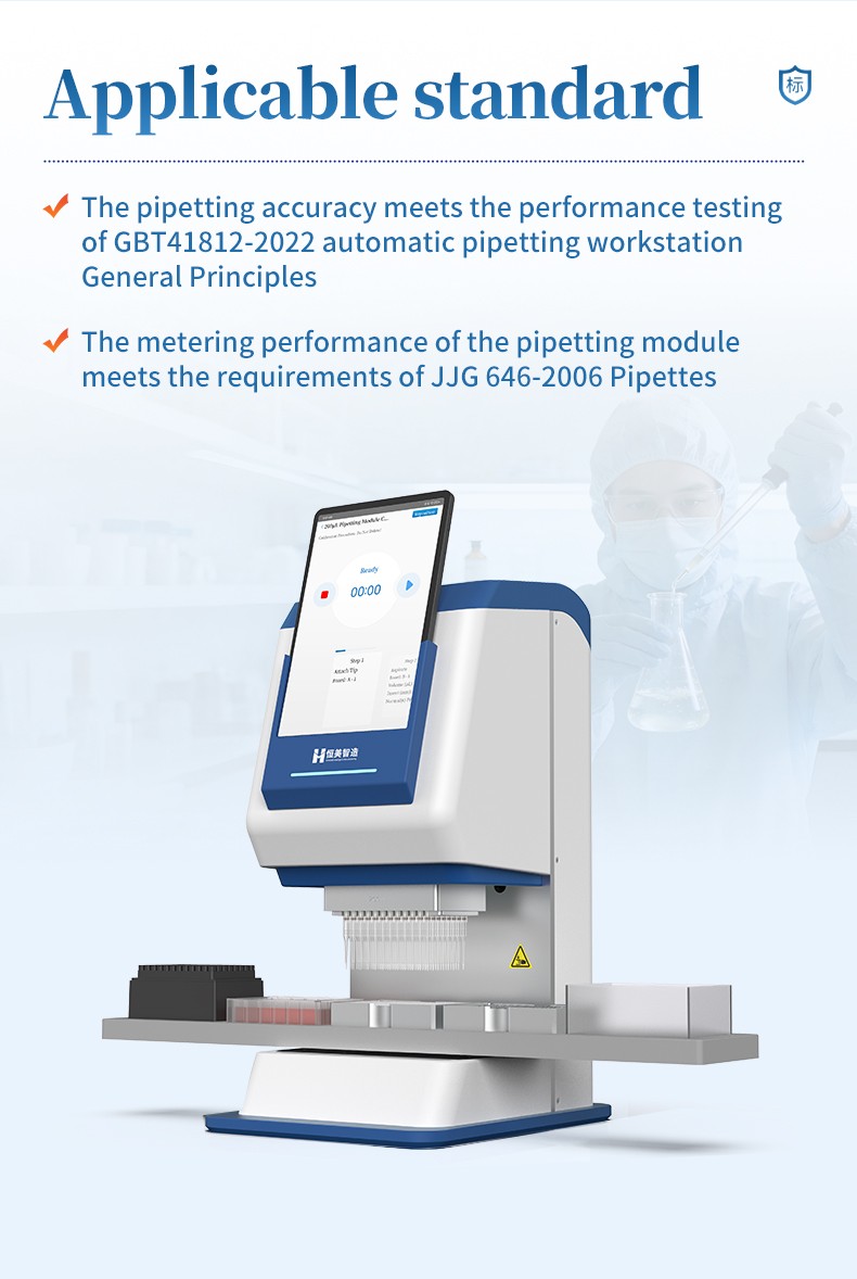 Metrological accuracy and precision compliance under JJG 646-2006 for clinical laboratory pipetting